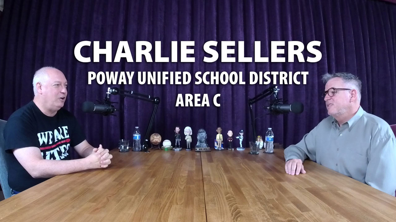 Charlie Sellers ran unsuccessfully for re-election for Poway School Board in 2018.