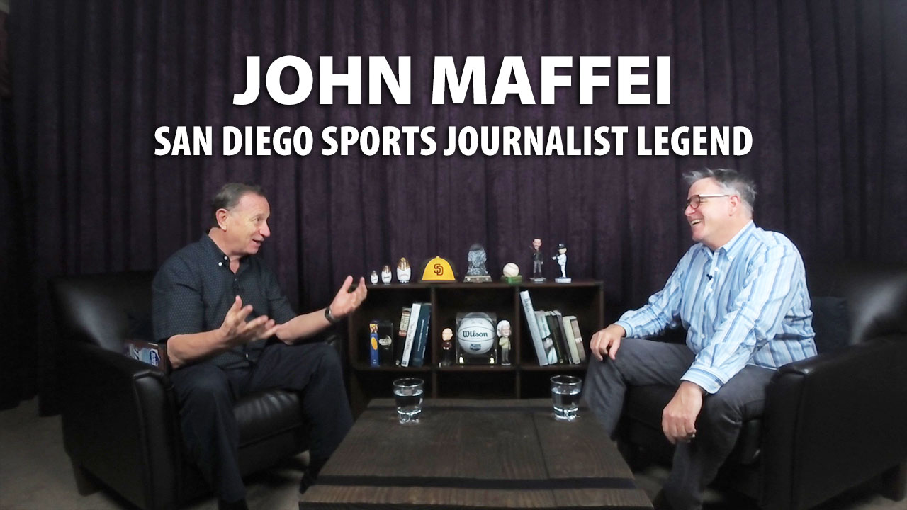 John Maffei is a sports journalist legend for the San Diego Union Tribune.