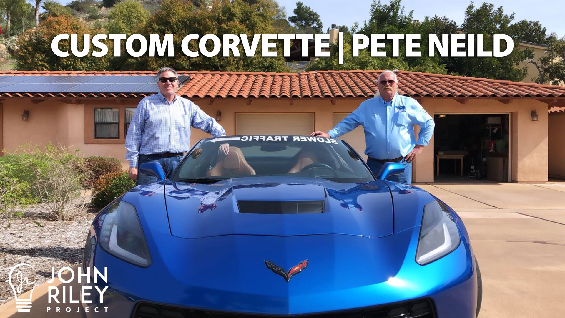 Pete Neild's Custom Order Corvette C7: Calypso