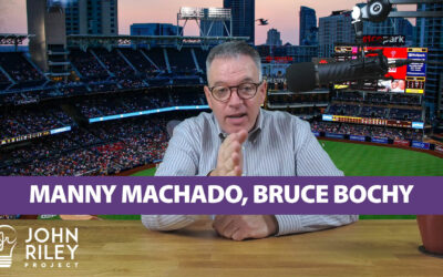 Manny Machado, Bruce Bochy JRP0035