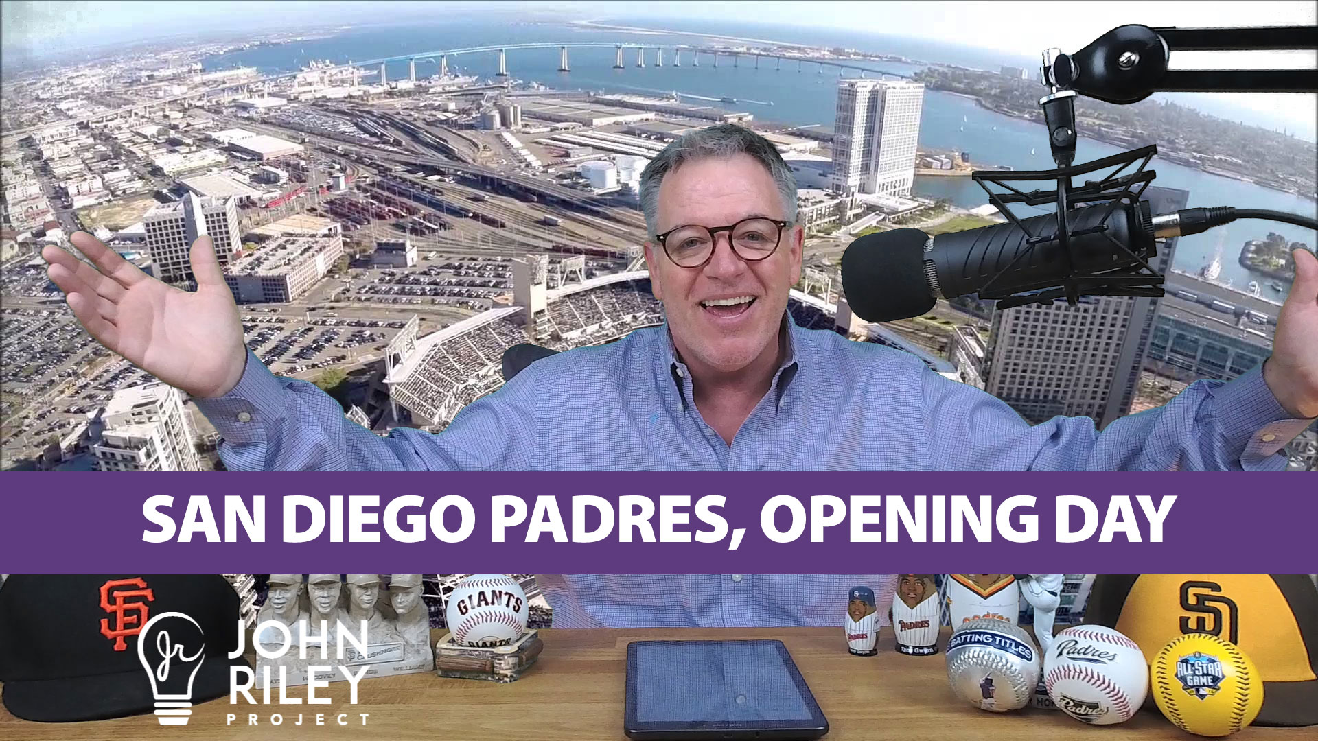 San Diego Padres, Opening Day, John Riley Project