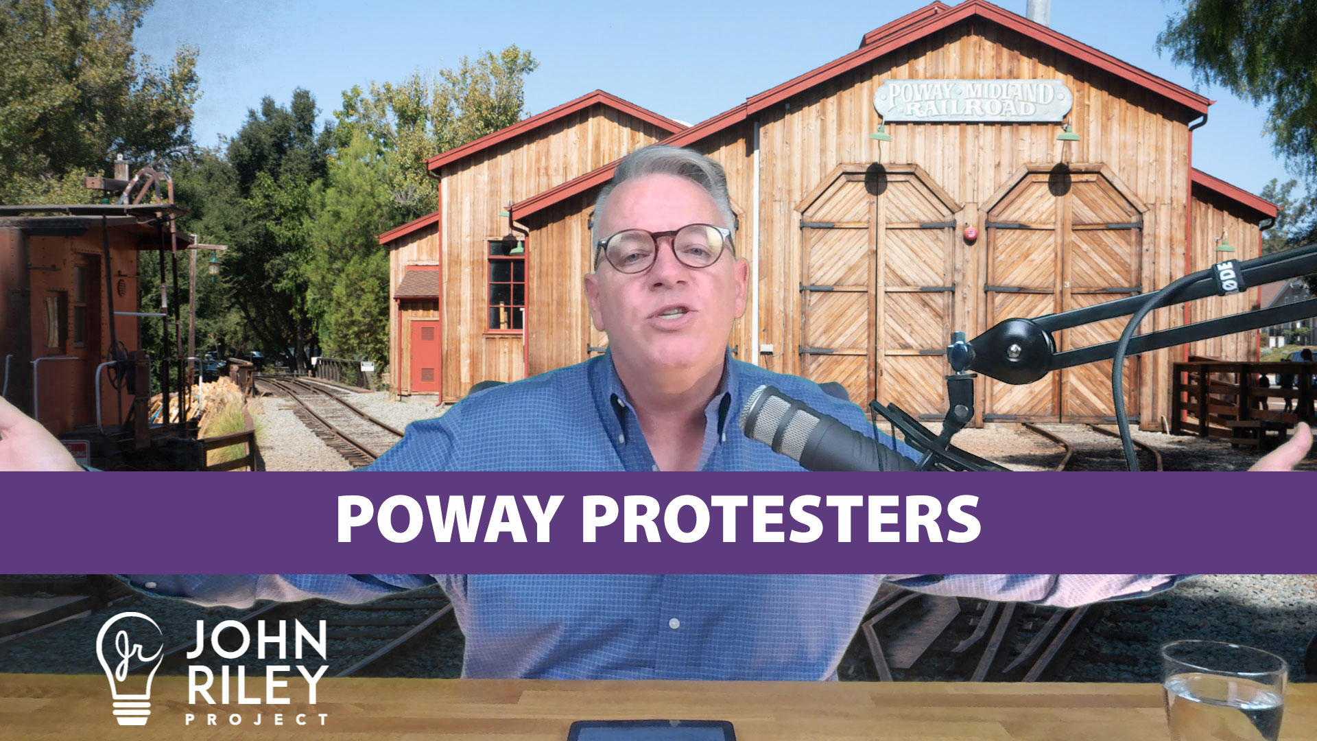 Poway Protesters, Trump, John Riley Project, JRP0081