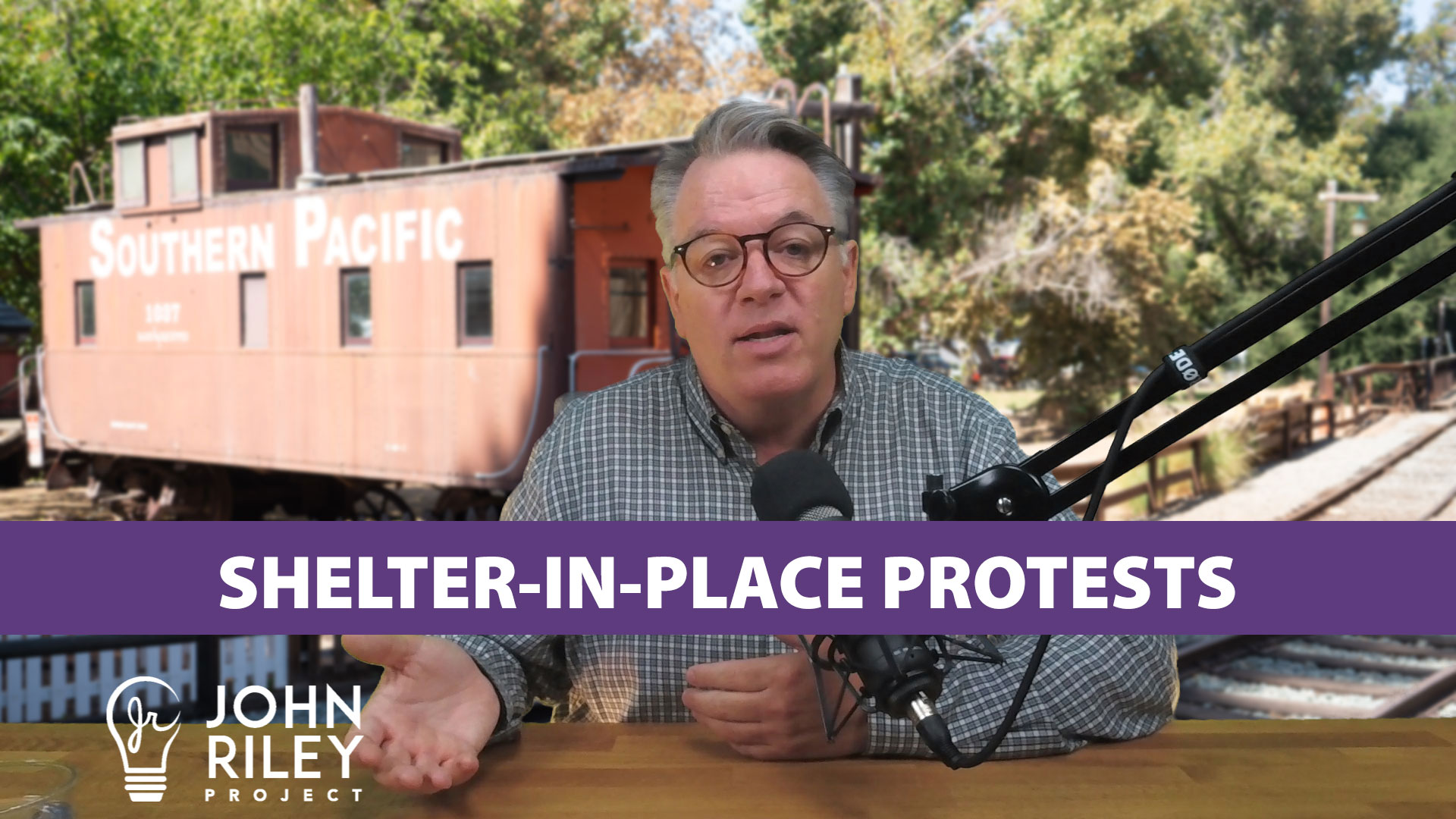 Shelter-In-Place Protesters, Angels Will Help, Steve Vaus, John Riley Project, JRP0127