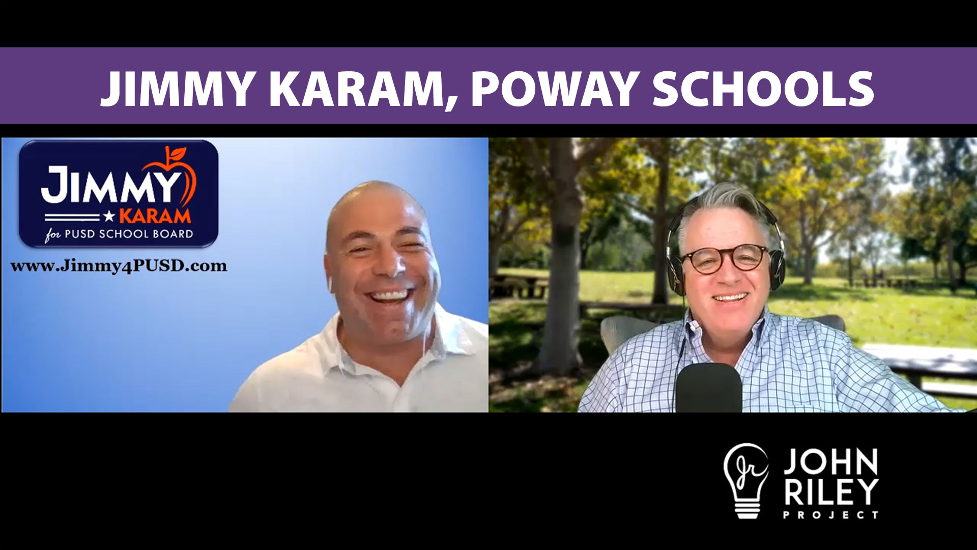 Jimmy Karam, Poway Schools, PUSD, Poway Unified, John Riley Project, JRP0143