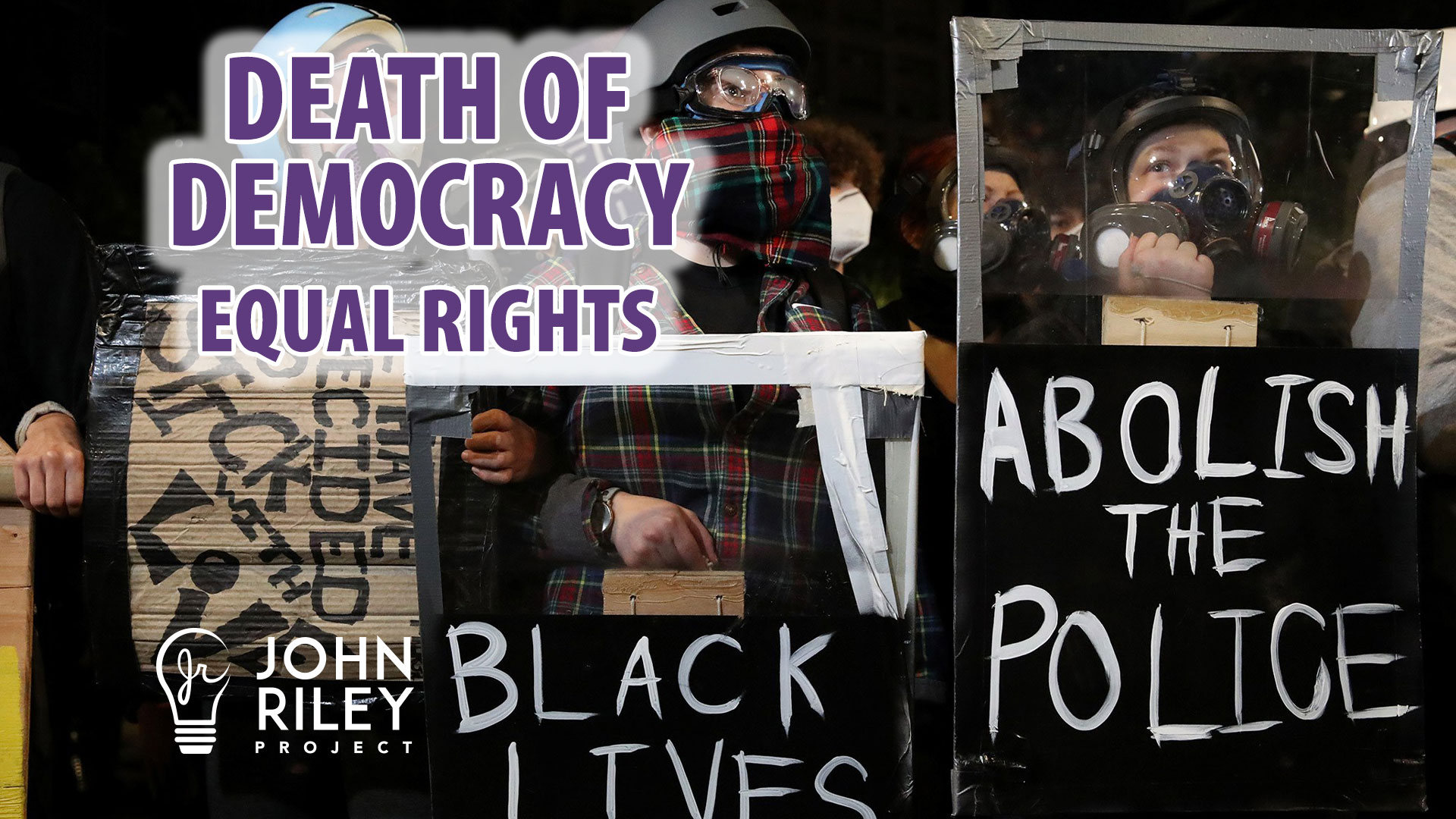 kenosha, portland, black lives matter, death of democracy, john riley project, JRP0155