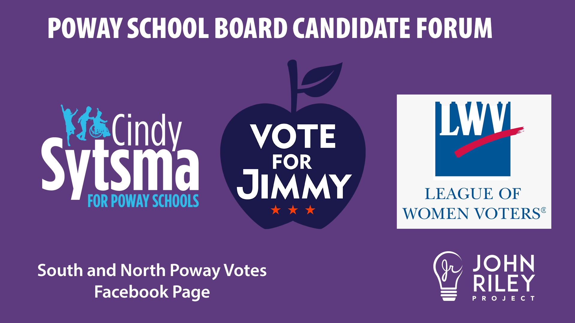 Poway School Board, Cindy Sytsma, Jimmy Karam, John Riley Project