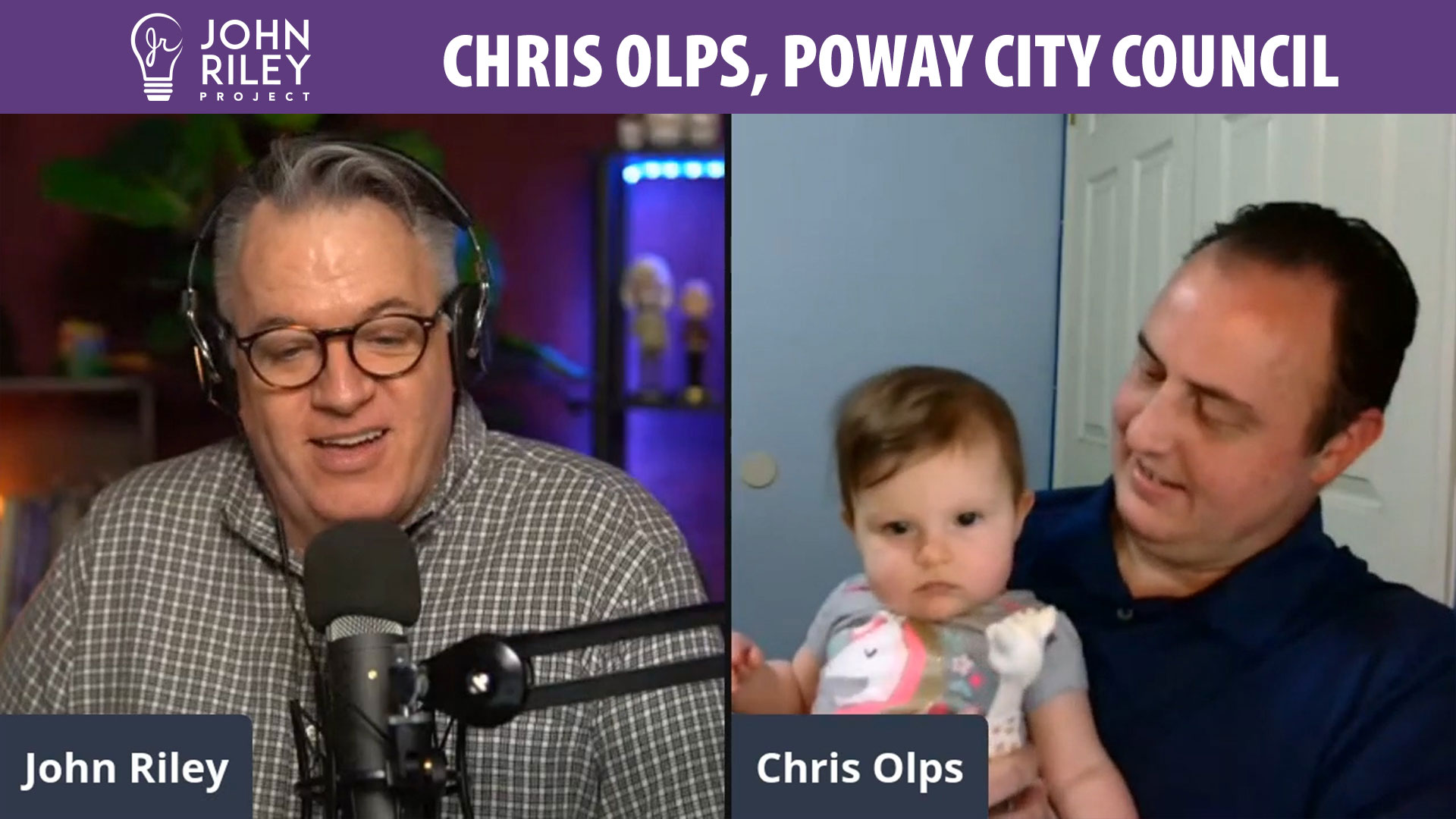 Chris Olps, Poway City Council Candidate, John Riley Project, JRP0175