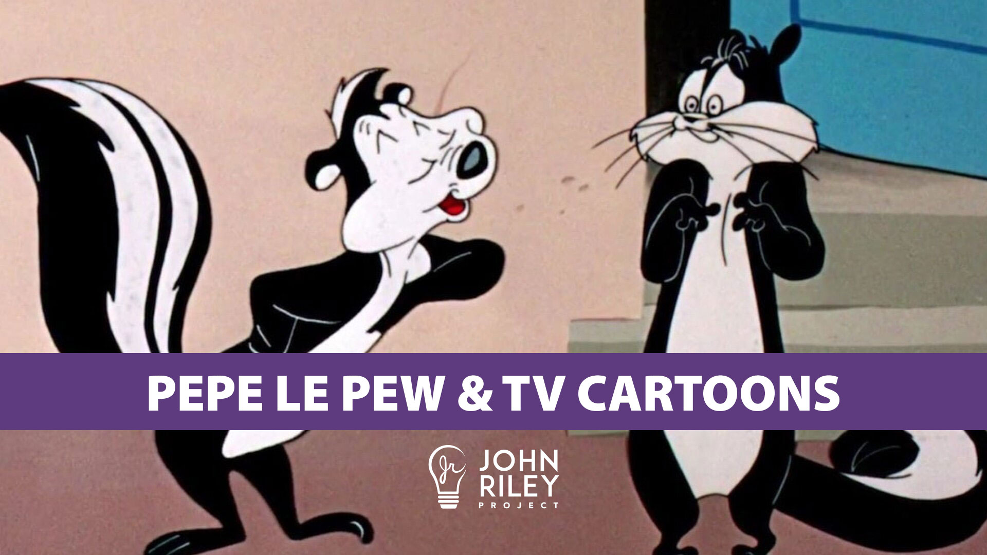 pepe le pew, saturday morning tv cartoons, john riley project, jrp0212