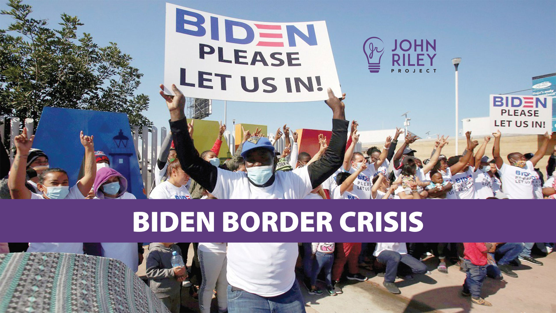 Biden Border Crisis, immigration, St Patricks Day, John Riley Project, JRP0214
