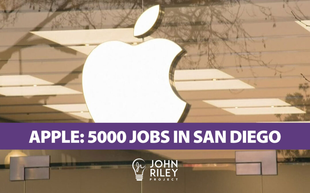 Apple and 5000 San Diego Jobs, JRP0228