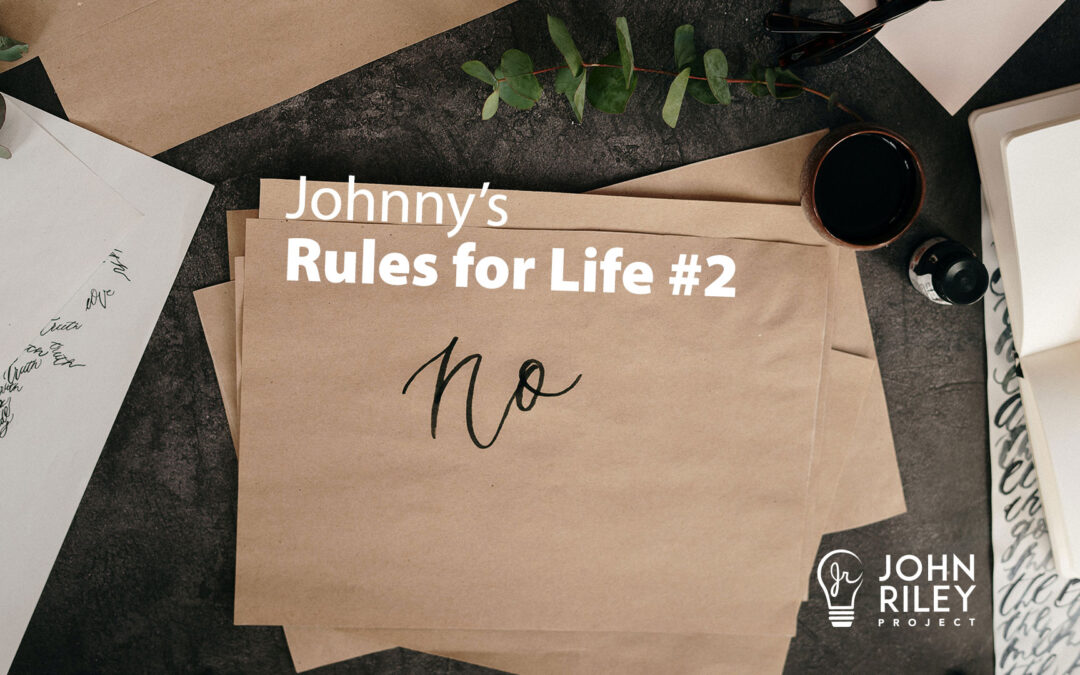 EVs and Johnny’s Rules for Life #2, JRP0238