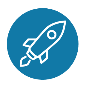 rocket ship icon