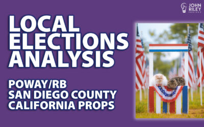 Local Election Analysis: Poway, Rancho Bernardo, San Diego