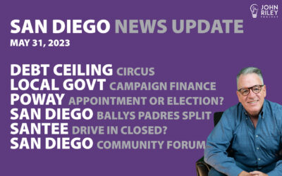 San Diego News Update May 31: Debt Ceiling, Local Govt Campaign Finance, Poway, Bally Sports, Santee