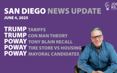 Trump Con Man Theory, Poway News, Tony Blain Recall