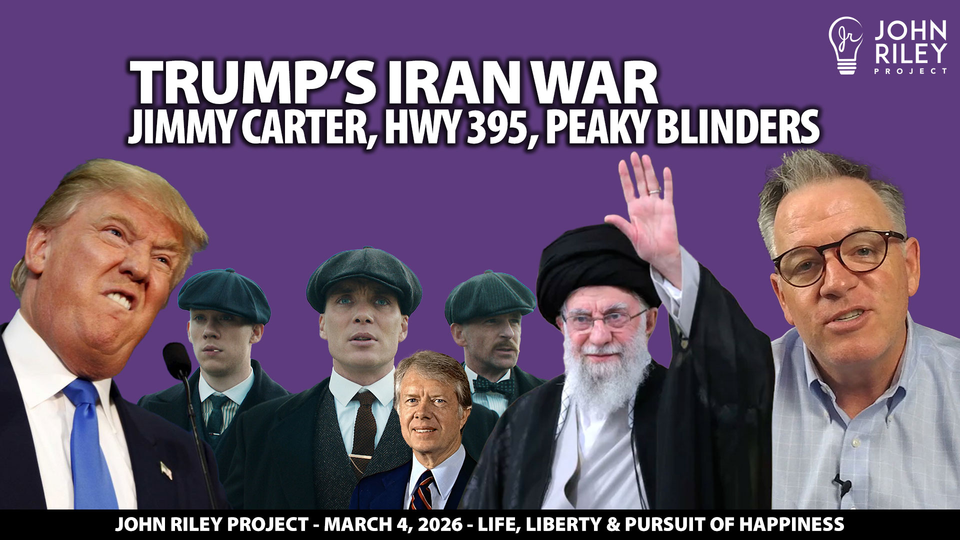 Donald Trump's War on Iran, Remembering Jimmy Carter, 395 Checkpoints, Peaky Blinders