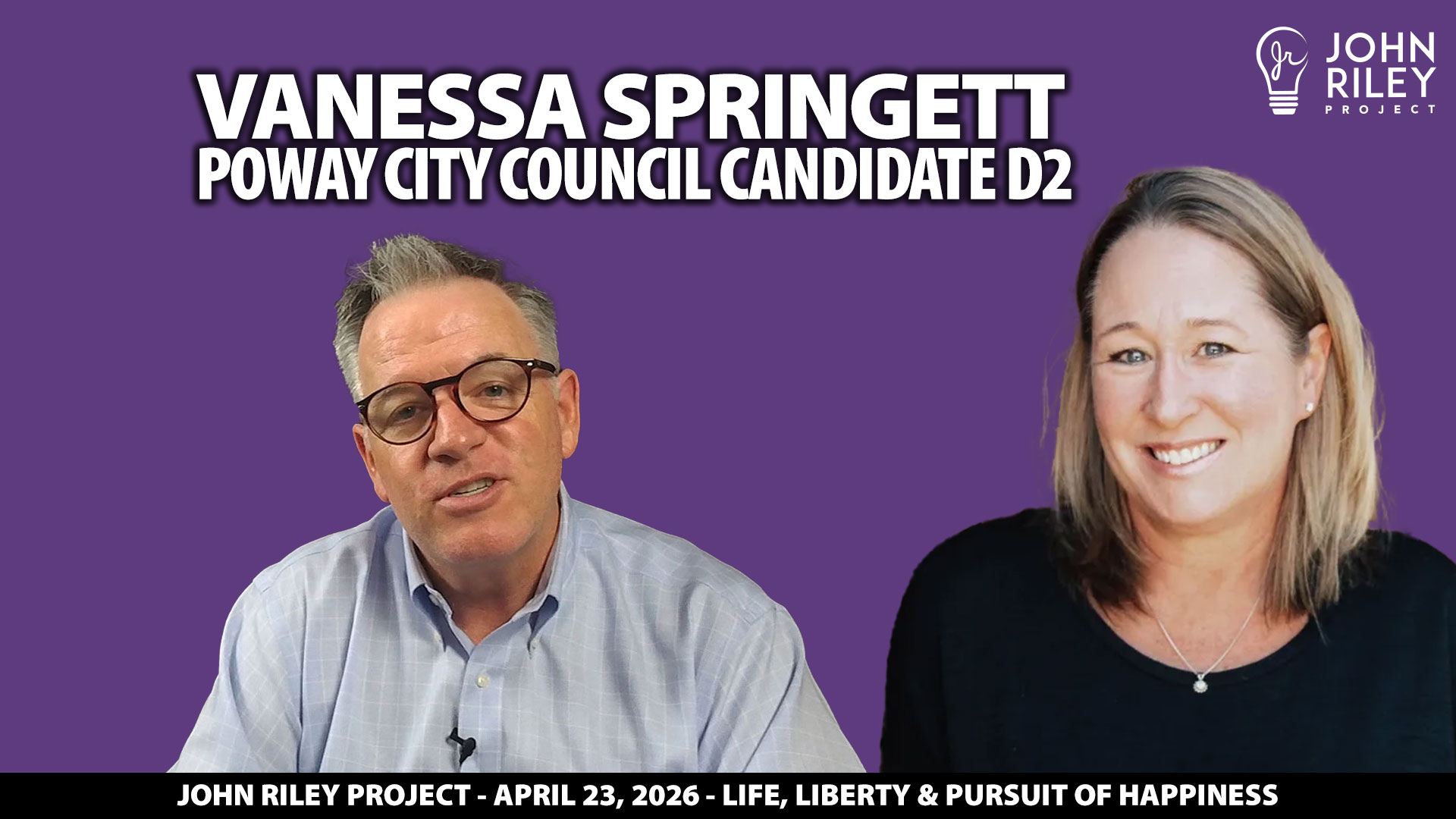 Vanessa Springett Poway District 2 candidate 2026