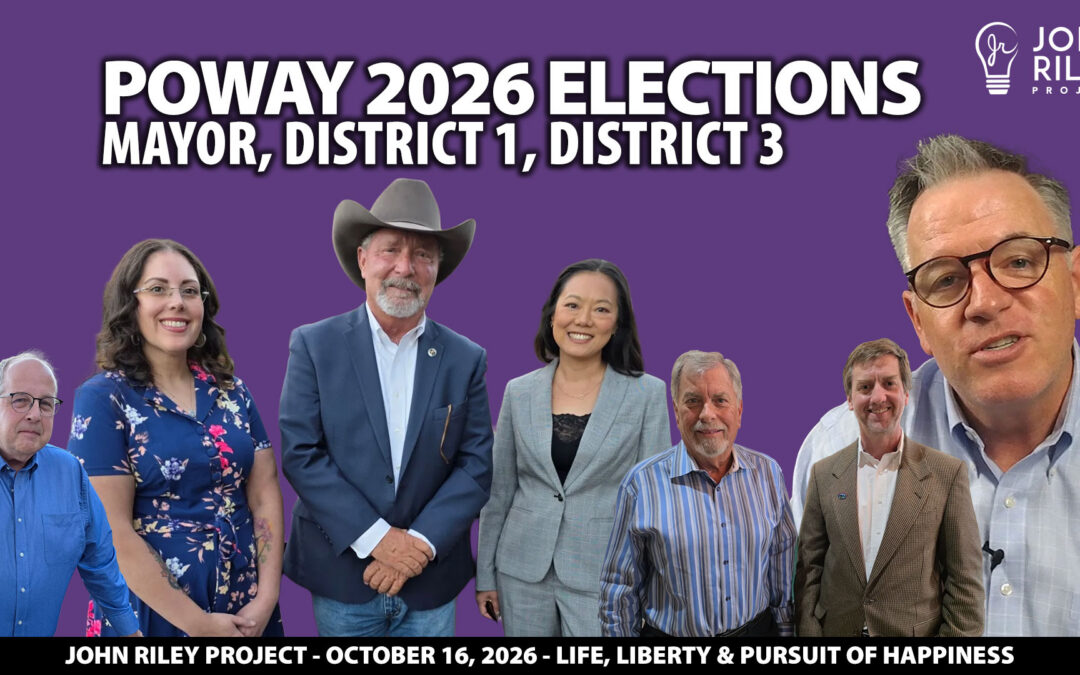 Poway 2026 Election – Mayor Steve Vaus vs Jenny Maeda vs Dellena Olps. Peter DeHoff vs Bob Walder.
